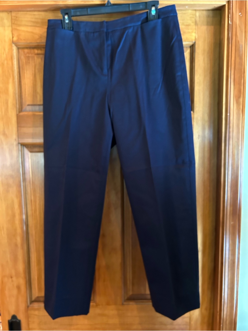 Jones New York Navy Straight Leg Dress Pants